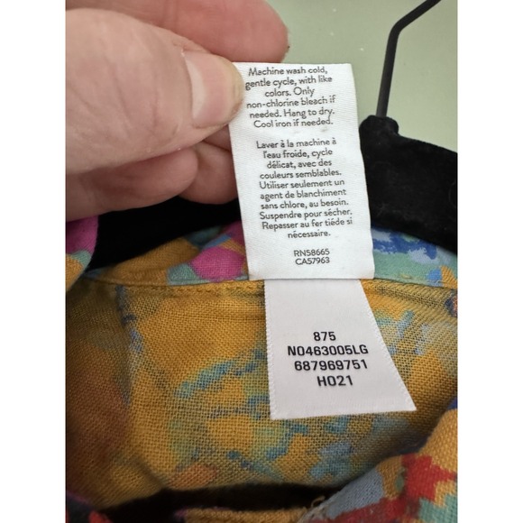 Nordstrom by Cristina Martinez Girls Floral Tiered Cotton Dress Boho Art Print 8 - Picture 4 of 5